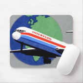 INTERFLUG - National Airline of DDR, East Germany Muismat (Met muis)