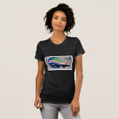 INTERFLUG - National Airline of DDR, East Germany T-shirt (Voorkant volledig)