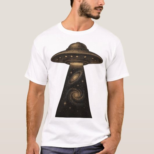 INTERGALACTIC SIGNAL – We Were Never Alone T-shirt (Voorkant)