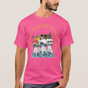 intergalactische bus t-shirt