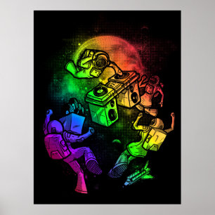 Intergalactische Disco Poster