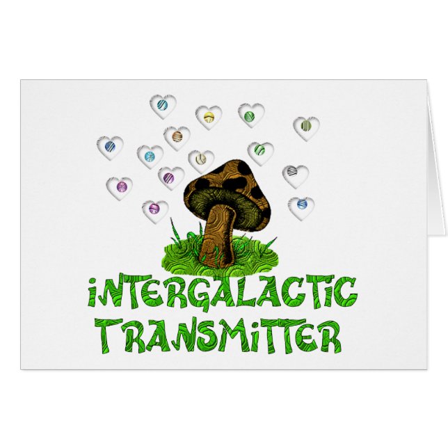 Intergalactische zender (Voorkant Horizontaal)