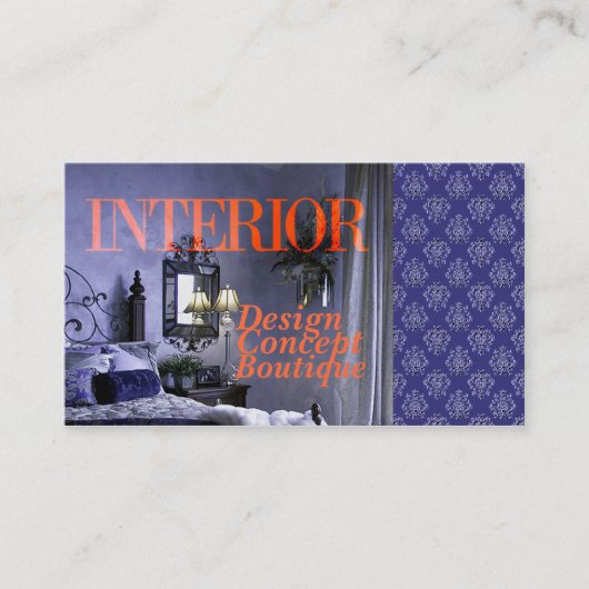 INTÉRIEUR - CARTE DE VISITE (Devant)