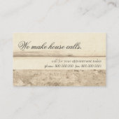 Intérieur | Cartes de visite de design extérieur (Dos)