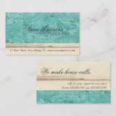 Intérieur | Cartes de visite de design extérieur (Devant / Derrière)