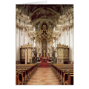 Intérieur, conçu par Balthasar Neumann 1734-54