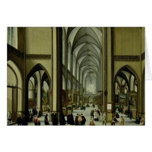 Intérieur de cathédrale d'Anvers