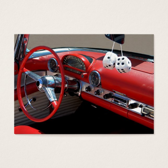 Intérieur de voiture classique (Devant)