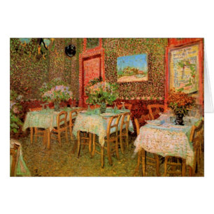 Intérieur d'un restaurant par Vincent van Gogh