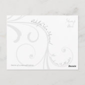 Intérieur d'une chambre avec carte postale Balcon (Dos)