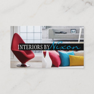 Interieur Exterieur Ontwerper Meubelwinkel Visitekaartje