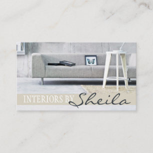 Interieur Exterieur Ontwerper Meubelwinkel Visitekaartje