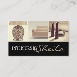 Interieur Exterieur Ontwerper Meubelwinkel Visitekaartje