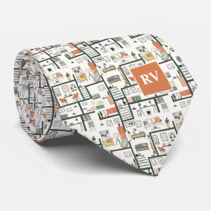 Interieur ontwerp huis plattegrond stropdas