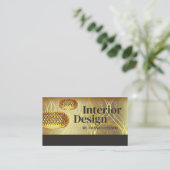 Interieur Ontwerper Huis Decorator Architecturaal Visitekaartje (Staand voorkant)