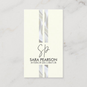Interieur Ontwerper Verbouwing Monogram Visitekaartje