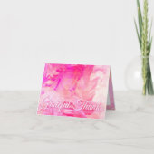 Intérieur reconnaissant du carte pour notes (Devant)