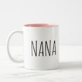 Intérieur rose Nana Dans La Mug De Café (Gauche)
