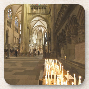 Interieur van de Sint-Pieterskathedraal in Regensb Drankjes Onderzetter