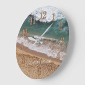 Interieur van strandhuis Ocea Zeeleven Quote Aange Grote Klok (Hoek)