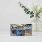 Interieurontwerp - Gepersonaliseerd Visitekaartje (Staand voorkant)