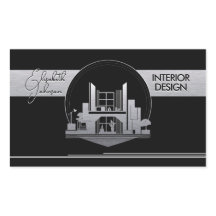 Interieurontwerp of Architect Logo Black and Steel