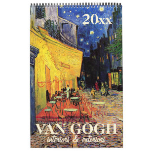 Interieurs, exterieurs van gebouwen van Vincent va Kalender