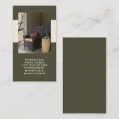 Interieurs of Visitekaartjes voor fasering (Voorkant / Achterkant)