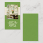 Intérieurs ou Cartes de visite intermédiaires (Devant / Derrière)