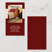 Intérieurs ou Cartes de visite intermédiaires (Devant / Derrière)