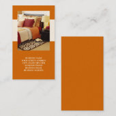 Intérieurs ou Cartes de visite intermédiaires (Devant / Derrière)