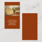 Intérieurs ou Cartes de visite intermédiaires (Devant / Derrière)