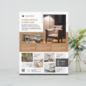 Interior Design Flyer Template | Modern Home Decor (Debout devant)