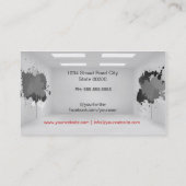 Interior Design Visitekaartje (Achterkant)