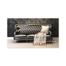 Interior Designer Black Sofa Moderne Leanorth Blac