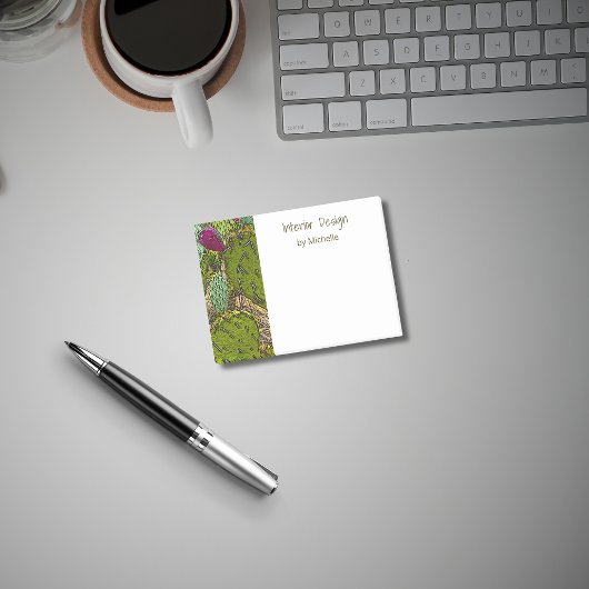 Interior Designer Desert Cactus Succulent Post-it® Notes