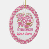 Interior Designer Gepersonaliseerde Gift Ornament (Rechts)