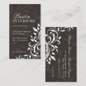 Interior Designer Visitekaartje (Voorkant / Achterkant)
