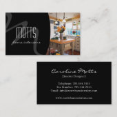 Interior Designer Visitekaartje (Voorkant / Achterkant)