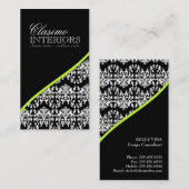 Interior Designer Visitekaartje (Voorkant / Achterkant)