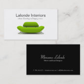 Interior Designer Visitekaartje (Voorkant / Achterkant)