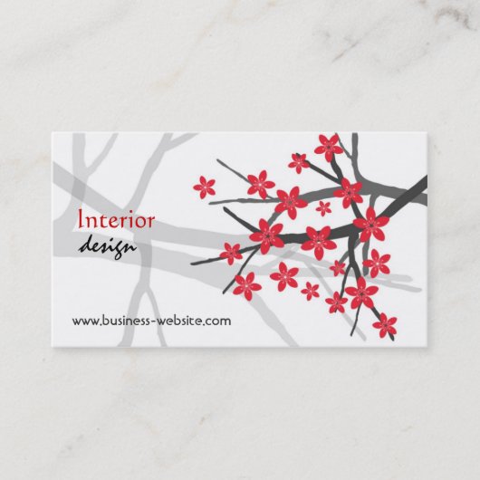 Interior Designer Visitekaartje (Voorkant)