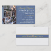 Interior Designer Visitekaartje (Voorkant / Achterkant)