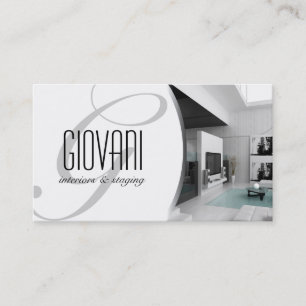 Interior Designer Visitekaartje