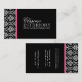 Interior Designer Visitekaartje (Voorkant / Achterkant)