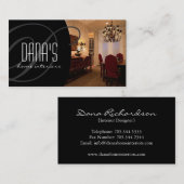 Interior Designer Visitekaartje (Voorkant / Achterkant)