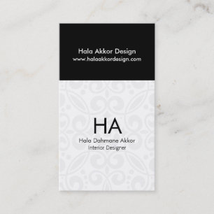Interior Designer Visitekaartjes