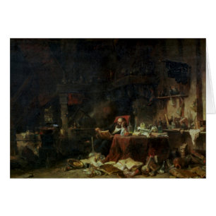 Interior of a Alchemist's Study