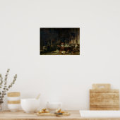 Interior of a Alchemist's Study Poster (Keuken)