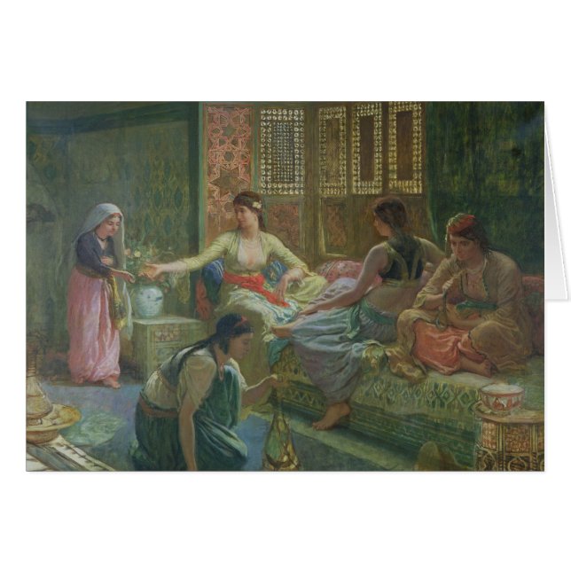 Interior of a Harem, c.1865 (Voorkant Horizontaal)